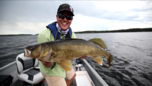 Jay Siemens with Master Walleye